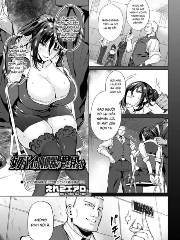 Bìa truyện Ere 2 Earo] Onna Spy wa Nikubenki no Yume o Miru ka (COMIC Orga Vol. 05)