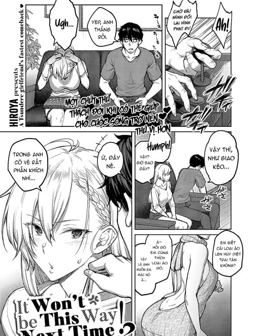 Lần sau sẽ không như thế này nữa đâu! [Tsugi wa Kou wa Ikanai kara na! ; It won't be this way next time!]