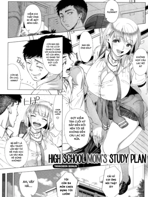 Ôn thi cùng mẹ nữ sinh [JK Mama no Shiken Taisaku]