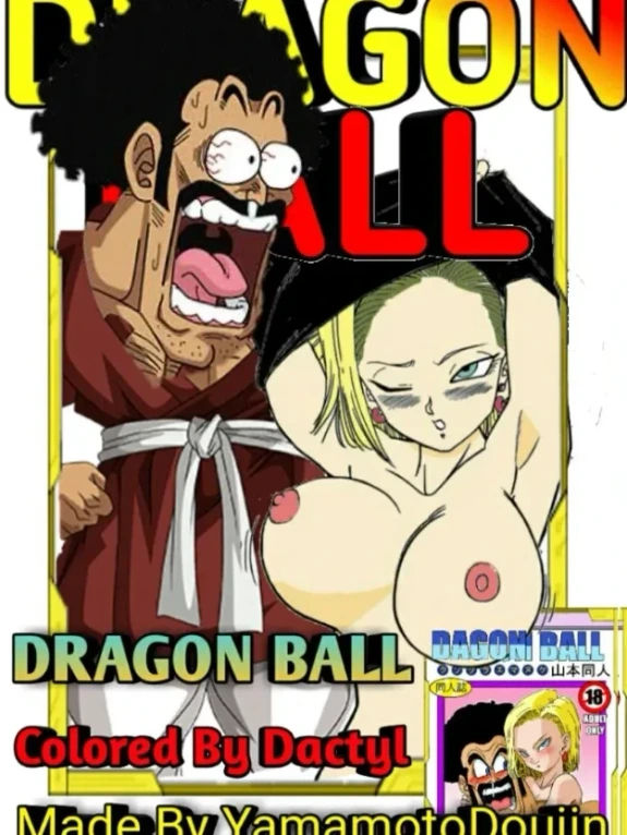 Bìa truyện 18-gou to Mister Satan!! Seiteki Sentou! (Dragon Ball Z) [Decensored] [Android N18 and Mr. Satan!! Sexual Intercourse Between Fighters!]
