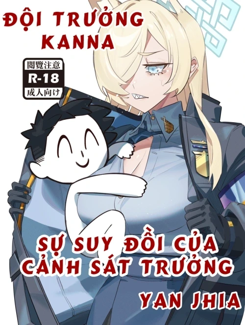 Bìa truyện Sự suy đồi của cục trưởng kanna