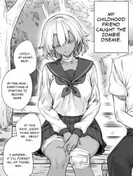 Bìa truyện Hâm nóng cô bạn thuở nhỏ [A Manga About Teaching My Zombie Childhood Friend The Real Feeling of Sex]