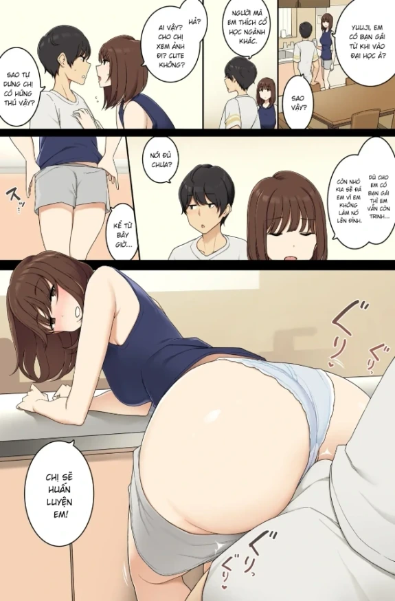 Làm tình với chị gái cùng cha khác mẹ. [Osanai koro kara Jitsu no Kazoku no You ni Sugoshite kita Gishi to H suru Hanashi]