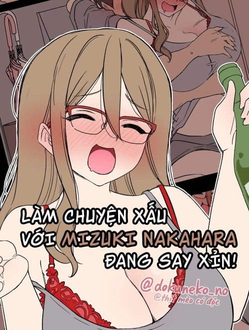 Làm chuyện xấu với Mizuki đang xỉn
