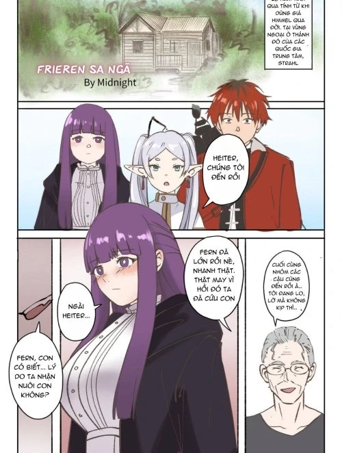 Bìa truyện Yamiochi no Frieren